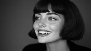 Old money bob hair