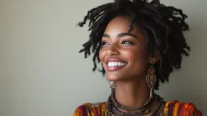 loc styles short hair