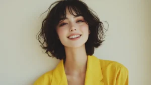 90s Short Bob