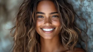 Bouncy volume hair