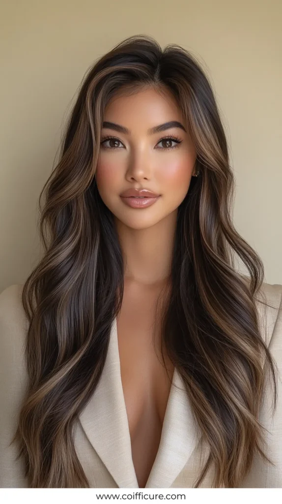 Smooth Blowout 2 Easy Work Hairstyles for Long Hair 12