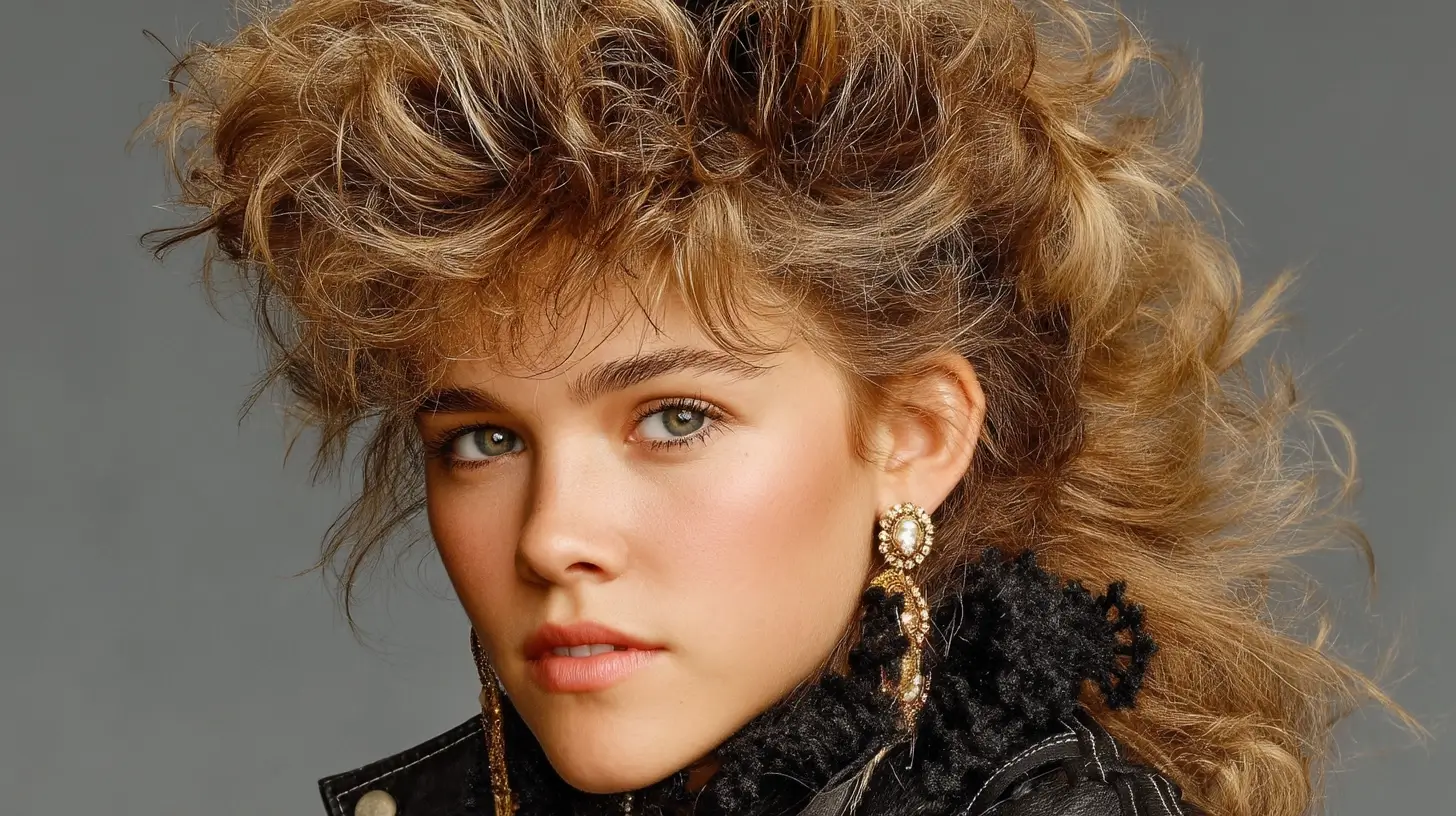 25 Dramatic 80s Blowout Hair Transformations With Maximum Impact