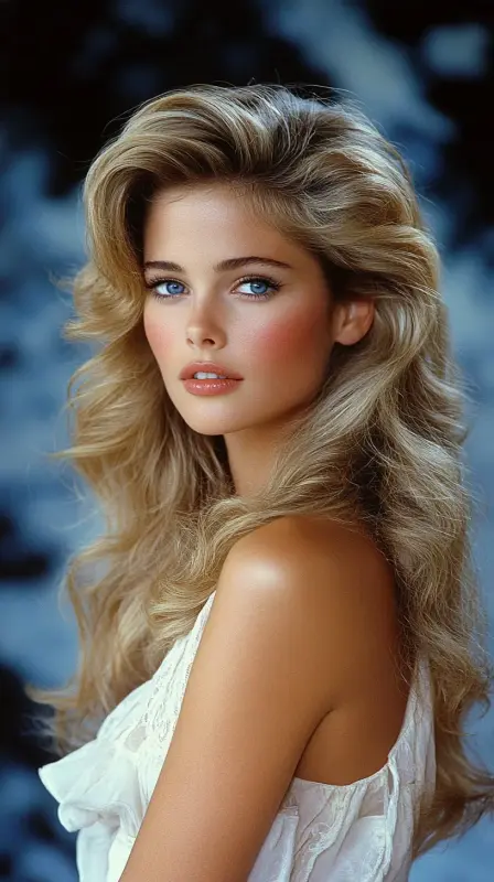 Retro Glam: Experience the Exquisite 80s Volume - 80s blowout hair