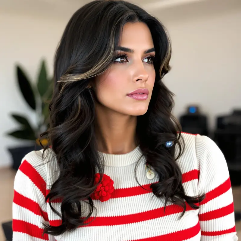 Retro Revival: Waves and Whimsy - 90s blowout hair