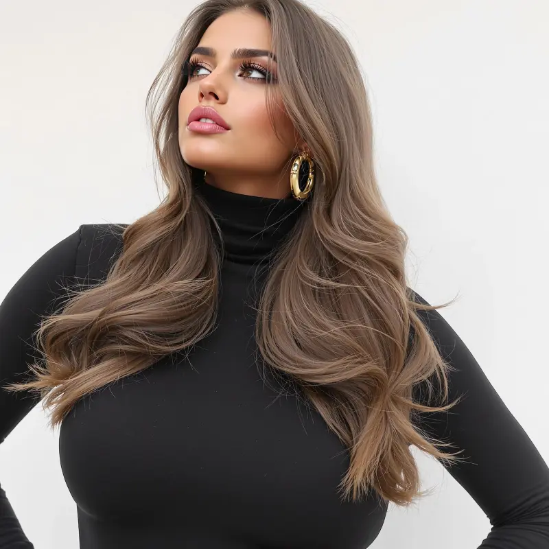 Vintage Glam Reimagined: Unleash the 90s Blowout Brilliance - 90s blowout hair