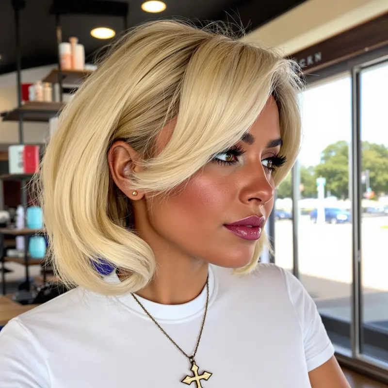 Radiant Retro Rhythms: The Blonde Blowout - 90s blowout hair