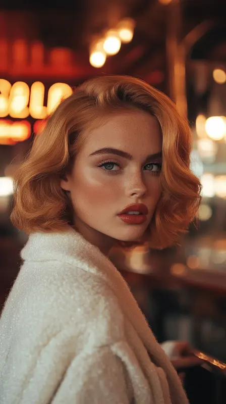 The Vintage Vibe Wave: A 90s Glam Comeback - 90s blowout hair short