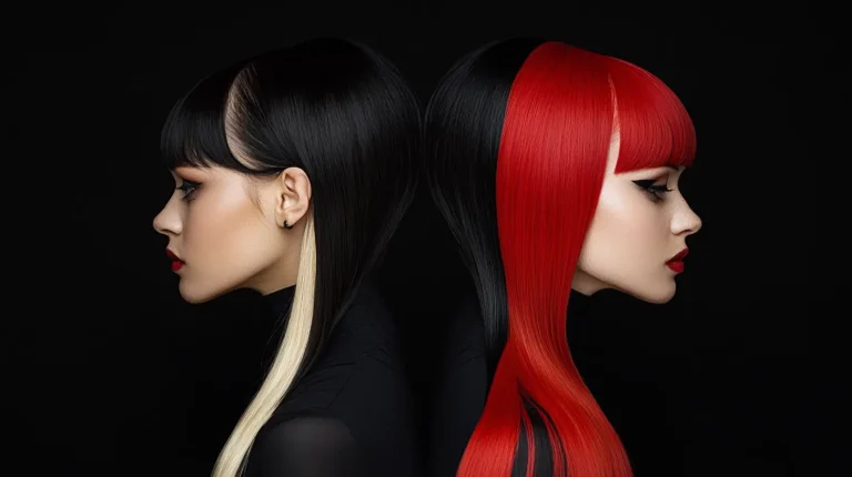 High Contrast Hair 1