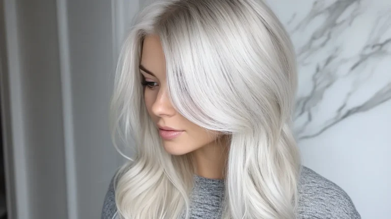 Icy Blonde Balayage Ideas