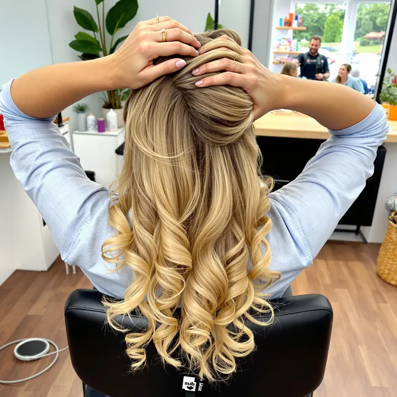Radiant Sunlit Waves: Embrace Your Inner Diva - blonde bombshell hair
