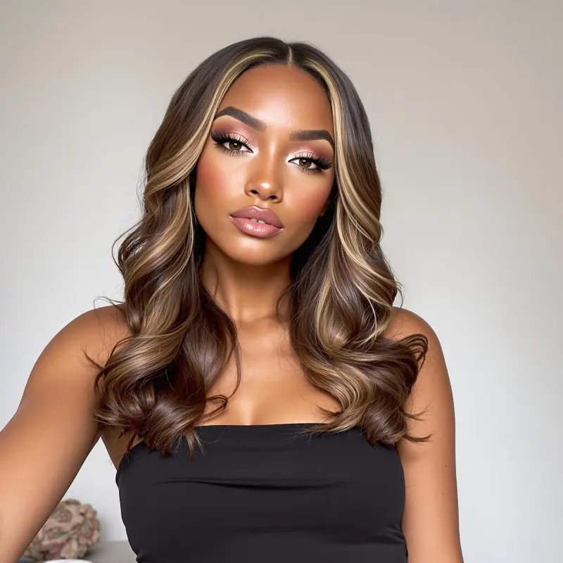 Waves of Wonder: A Symphony of Style - blowout-hair