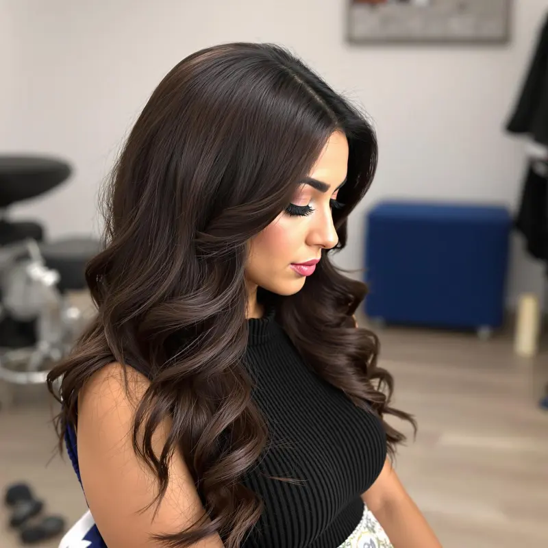 Mesmerizing Mane Masterpiece - blowout-hair