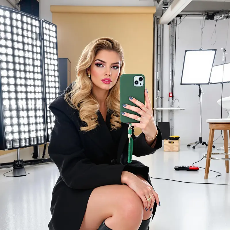 Radiant Confidence: Snap Your Style - blowout-hair