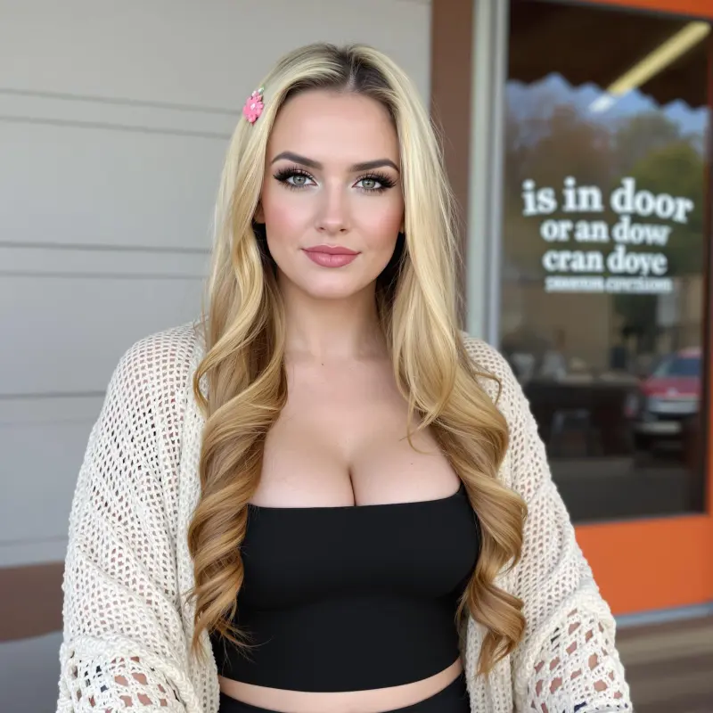 Sun-Kissed Blonde Bliss - blowout hair blonde