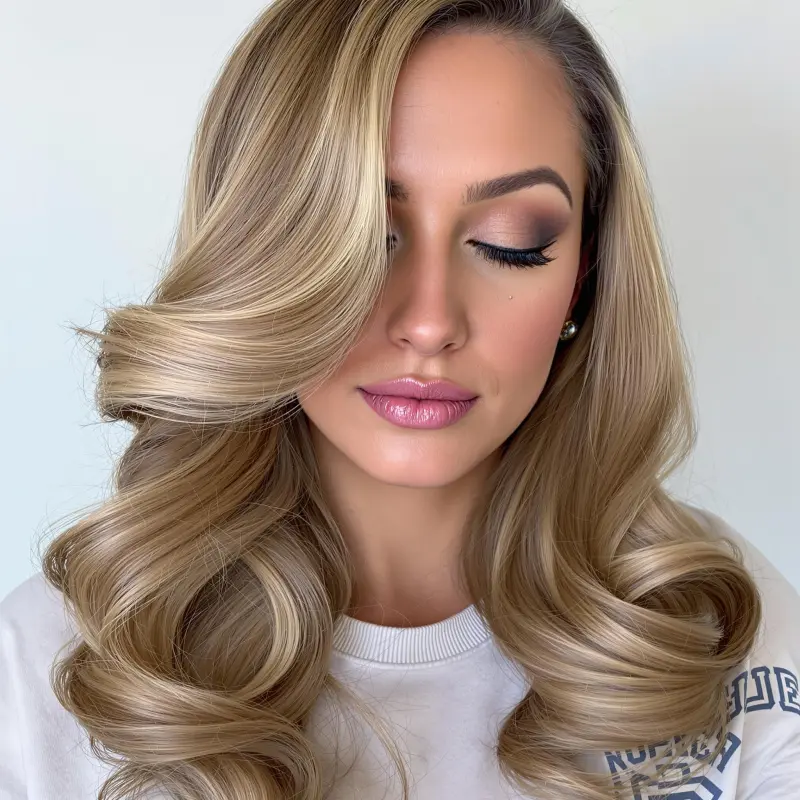 Golden Glow: The Blonde Transformation You