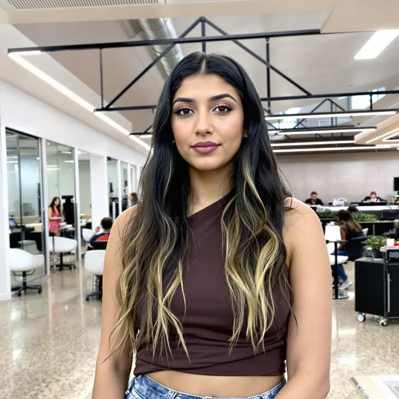 Ravishing Radiance: The Alluring Brunette Blowout - blowout hair brunette