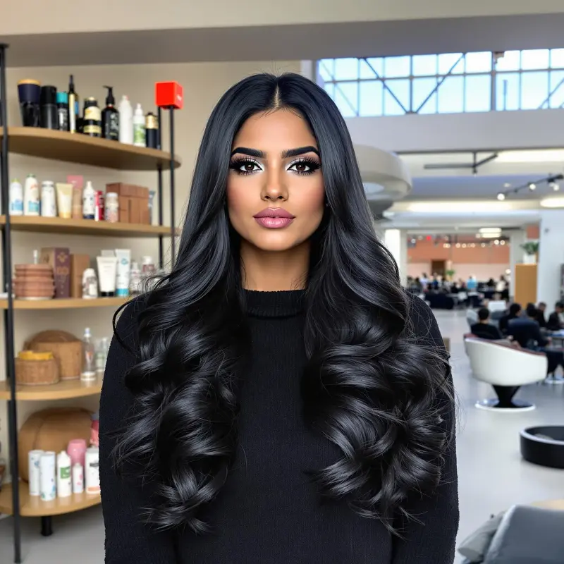 Blowout Bliss: Unleash Your Inner Diva - bouncy blowout curls