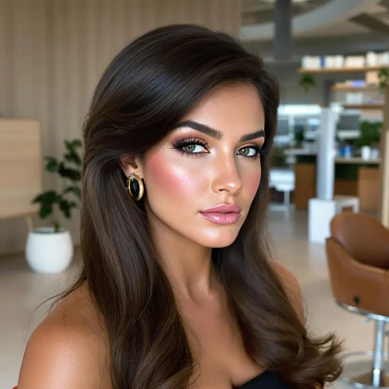 Radiant Blowout Magic - bouncy blowout curls