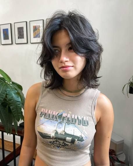 date night outfit Rock the Effortlessly Cool Shag Haircut