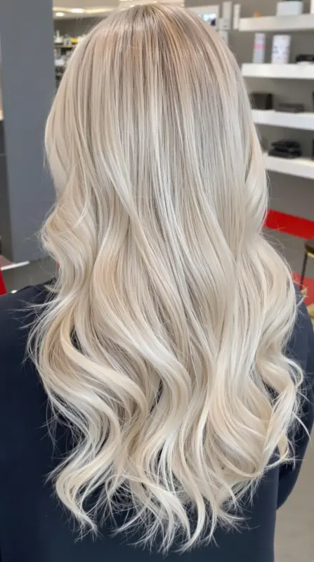 Radiant Waves of Wonder - long blowout hairstyles