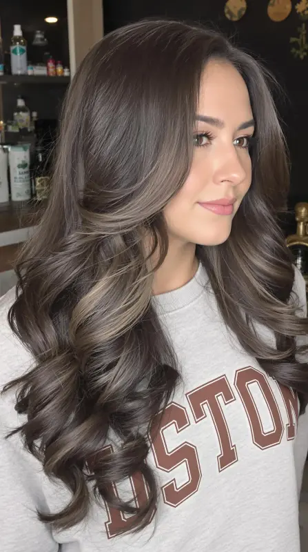 Glamorous Gale of Luxe Locks - long blowout hairstyles