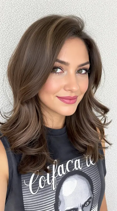 Radiant Bounce Bliss - long blowout hairstyles