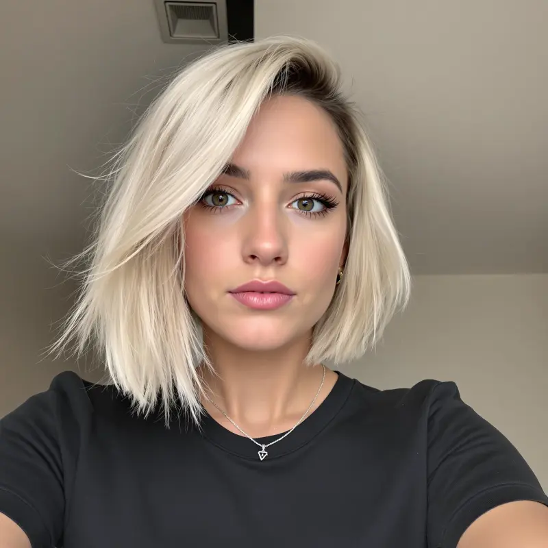 Golden Heritage: The Aristocrat’s Bob - old money blonde short hair