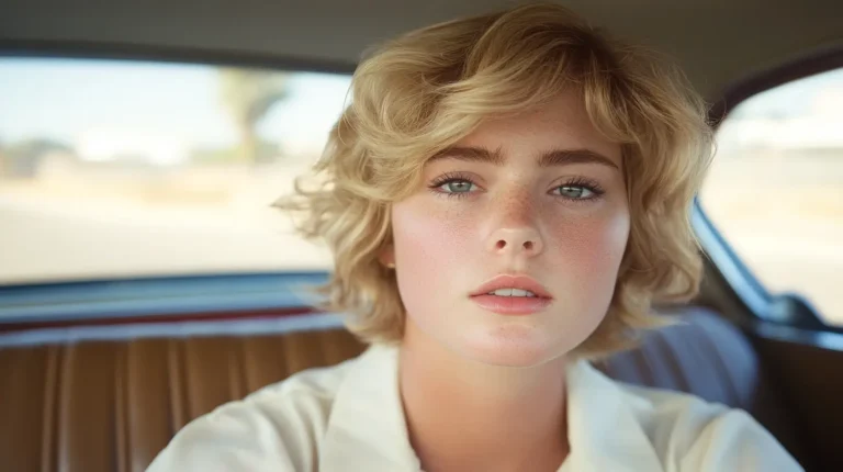 old money blonde short hair 1