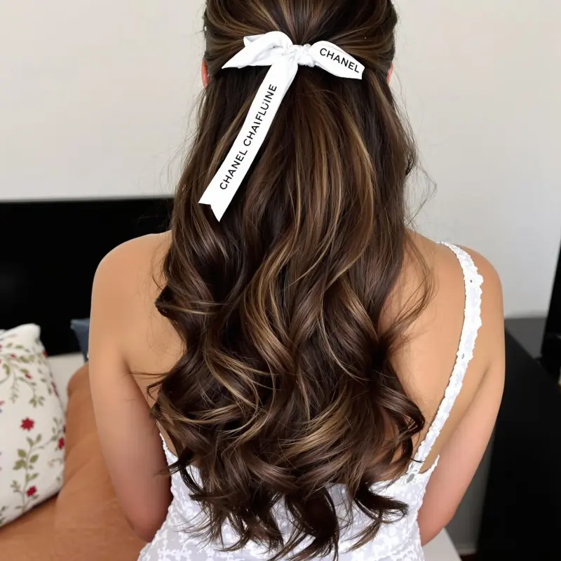 Whispering Glamour: The Quintessence of Classic Elegance - old money brown hair
