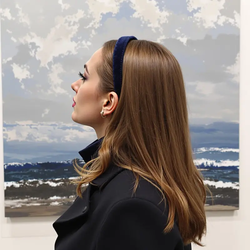Velvety Splendor: The Quintessence of Chic - old money brown hair