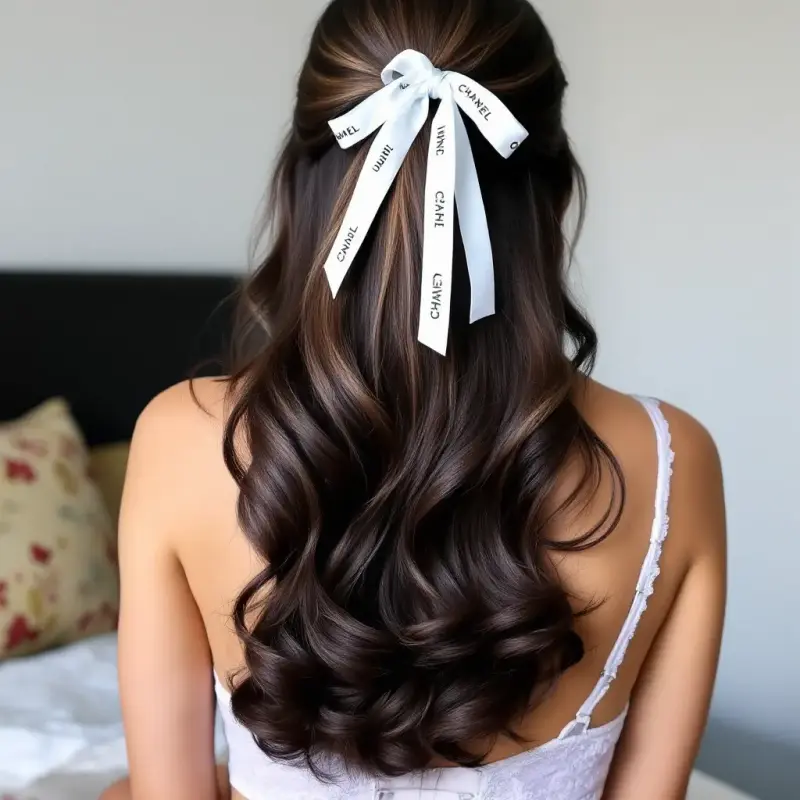 Sophistication in Every Strand - old money hair brunette