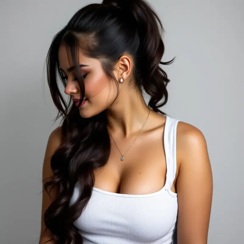 Elegance Unleashed: The Graceful Wave Revolution - old money hair brunette