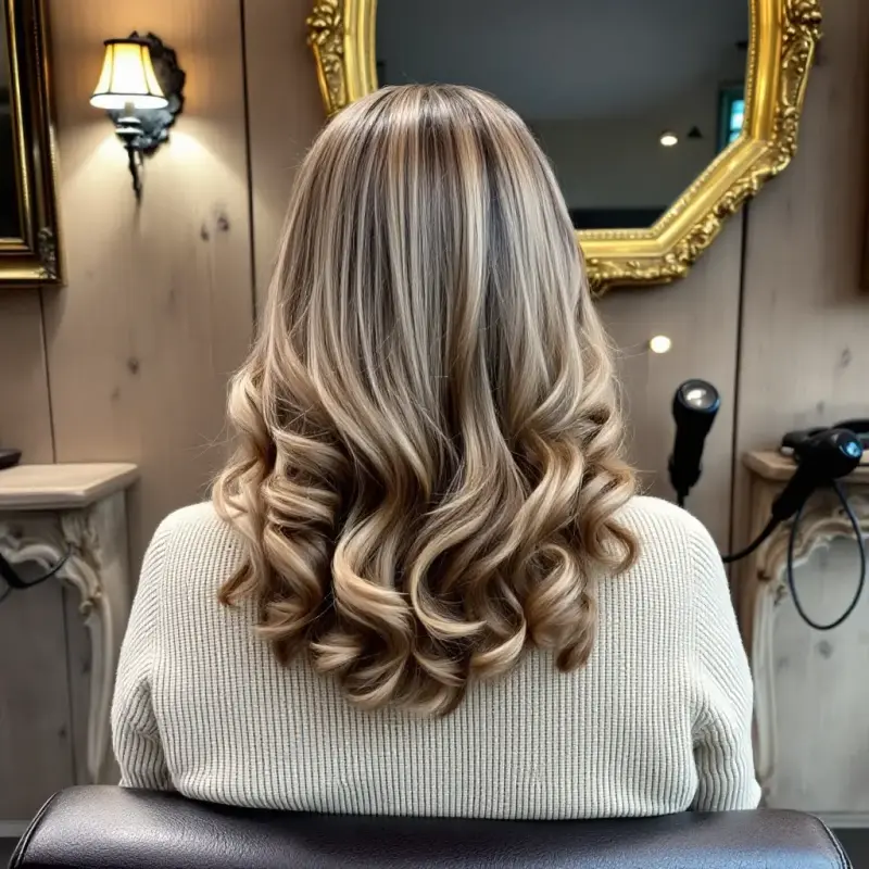 The Allure of Vintage Glamour - old money hair brunette