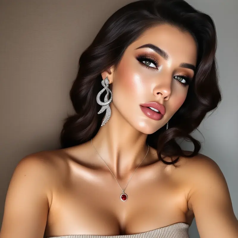 Heritage Waves: A Touch of Timeless Glam - old money hair women