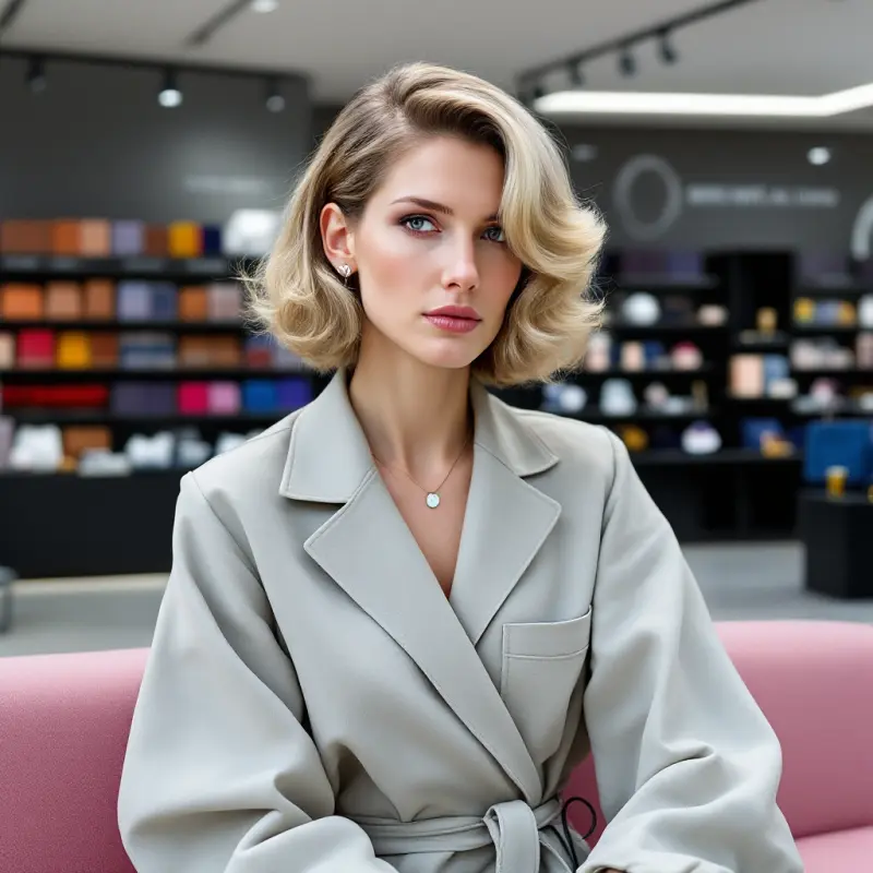 Effortless Sophistication in Every Strand - old money short hair