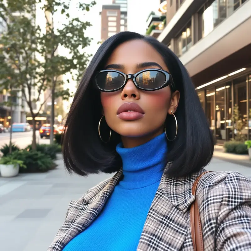 Chic Glamour in Every Lock - old money short hair