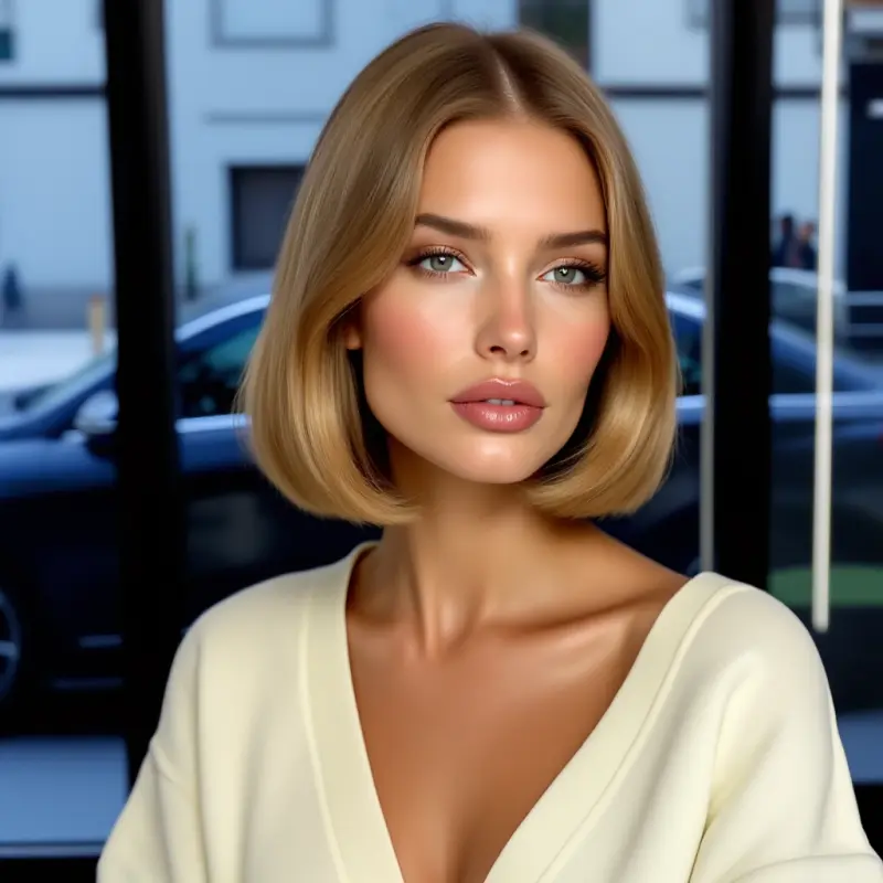 The Timeless Allure of the Classic Bob - old money short hair