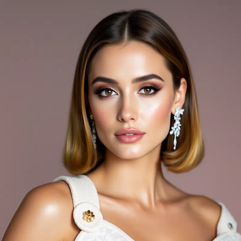 Vintage Allure Meets Modern Magic - old money short hair