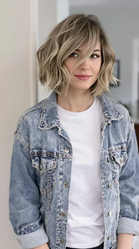 Bouncy Bob: Effortlessly Fabulous - short hair blowout