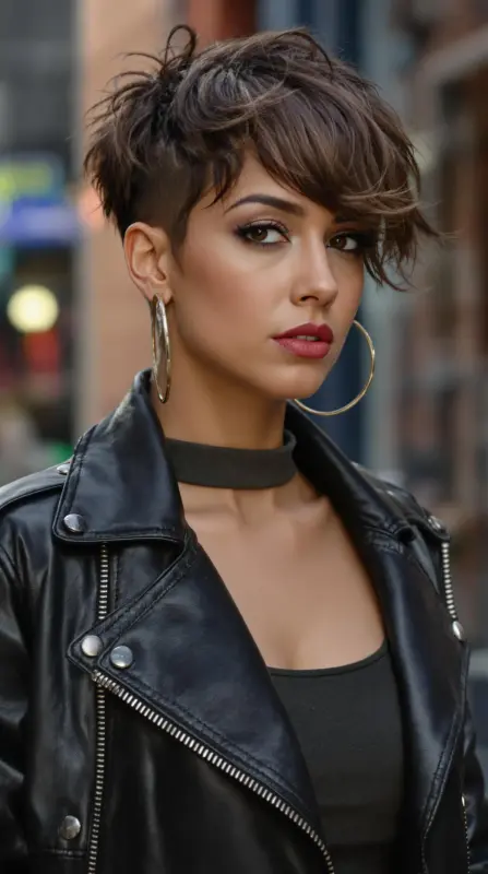 Fierce and Fearless: The Urban Chic Remix - short hair blowout
