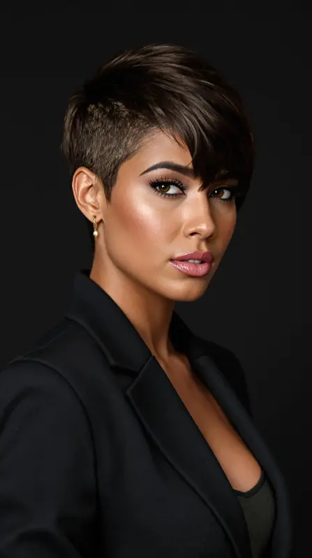 Unlock Your Inner Glam - short hair blowout