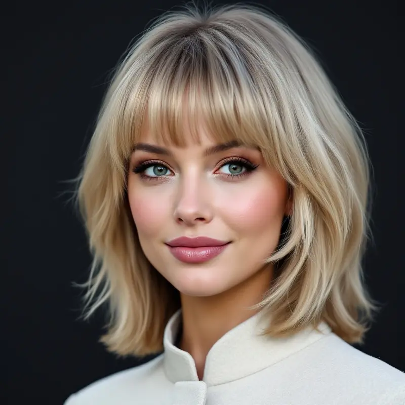 Effortless Grace in Short Locks - short hair old money