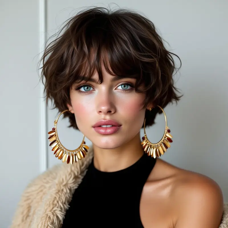 Timeless Glamour: Short Hair with a Luxurious Twist - short hair old money