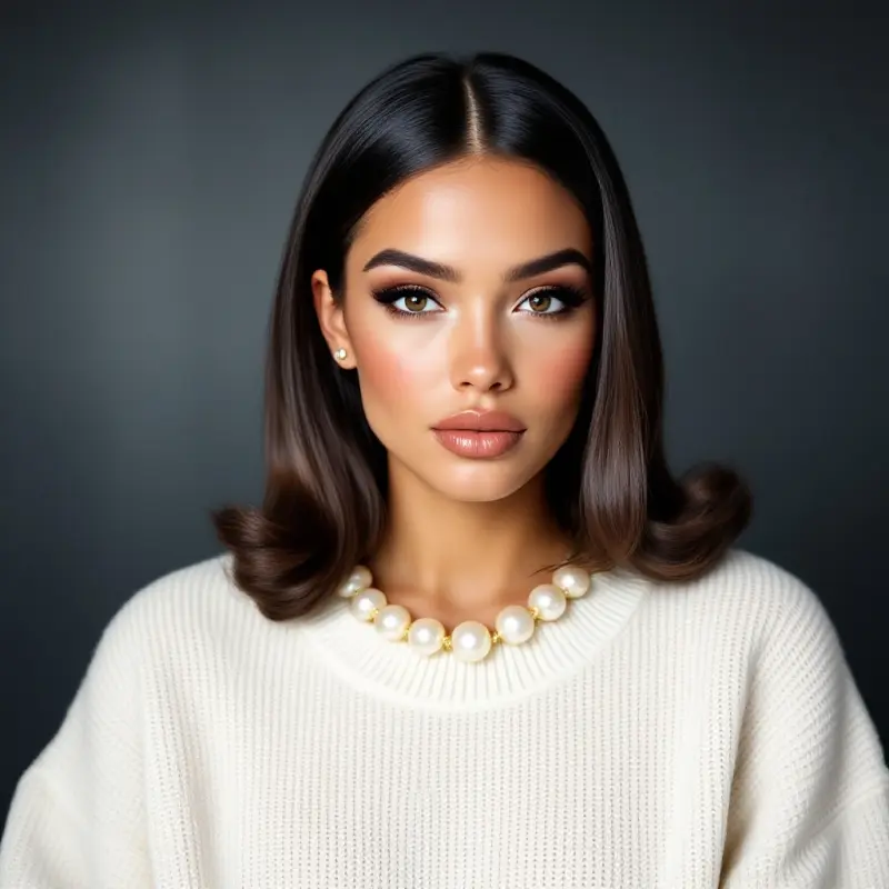 Radiant Allure: The Chic Short Symphony - short hair old money