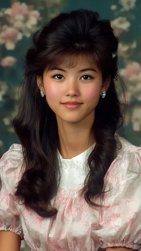 Dazzling 80s Prom Waves: Where Elegance Meets Nostalgia - 80s Prom Hair