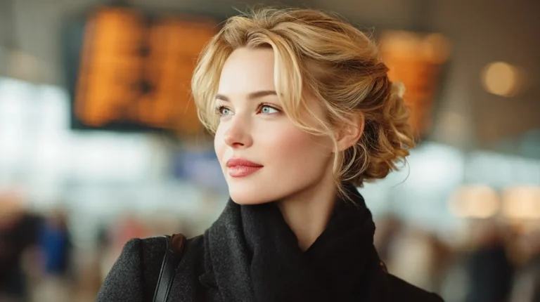 Airport Hairstyles for Short Hair 1
