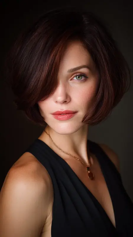 Asymmetrical Retro Bob - Retro bob hairstyles