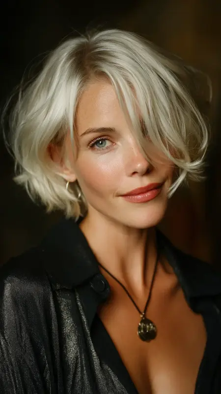 Asymmetrical Vintage Bob - Vintage bob hairstyle