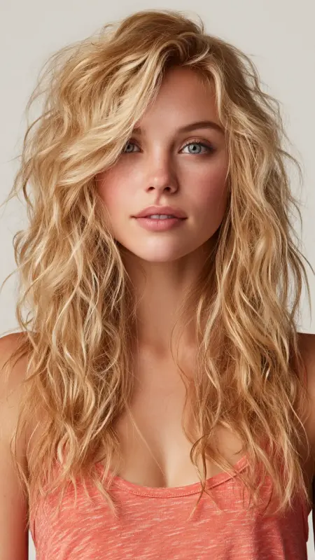 Beachy Butterfly Layers with Soft Waves - Butterfly Layers