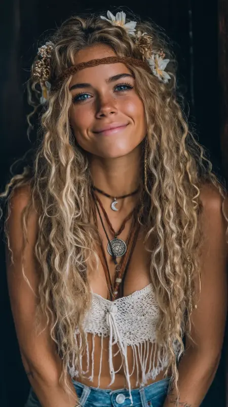 Boho Loose Curls - Digital Perm